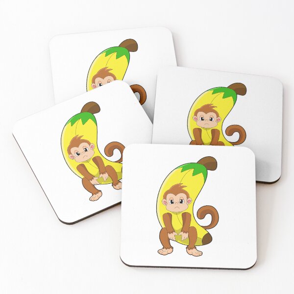 Item preview, Monkey with Banana designed and sold by Snabdesign84.