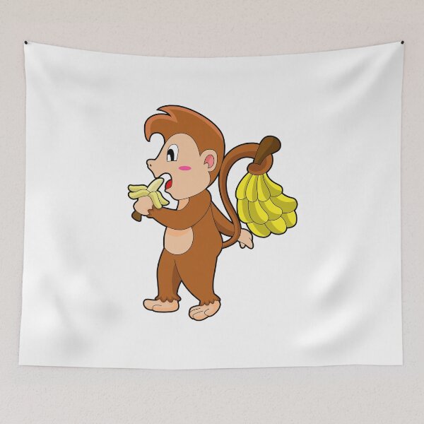 Item preview, Monkey with Bananas designed and sold by Snabdesign84.