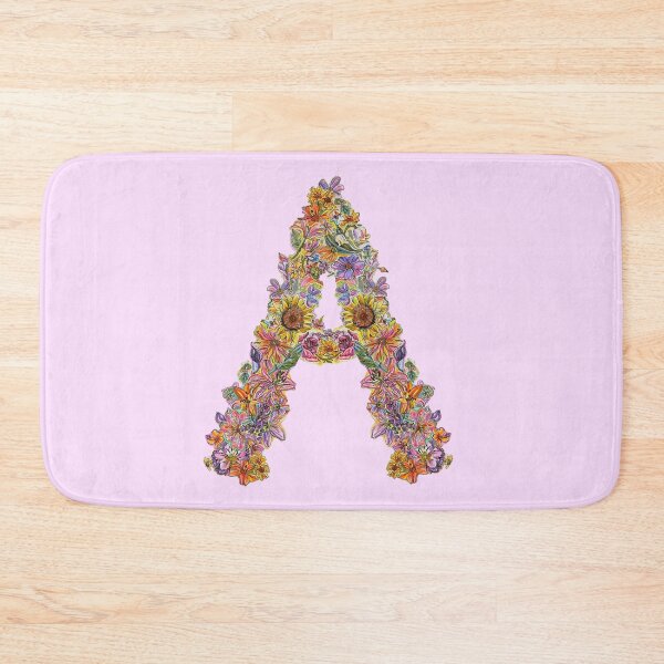 Item preview, A Floral Initial designed and sold by Lenaartist.