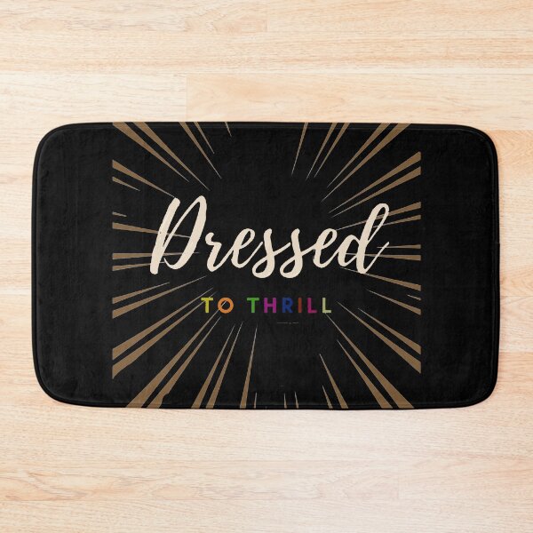 Item preview, Dressed to thrill dark mode designed and sold by Shope2shope.