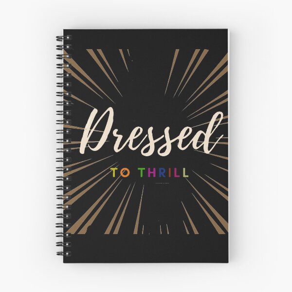 Item preview, Dressed to thrill dark mode designed and sold by Shope2shope.