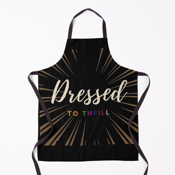 Item preview, Dressed to thrill dark mode designed and sold by Shope2shope.