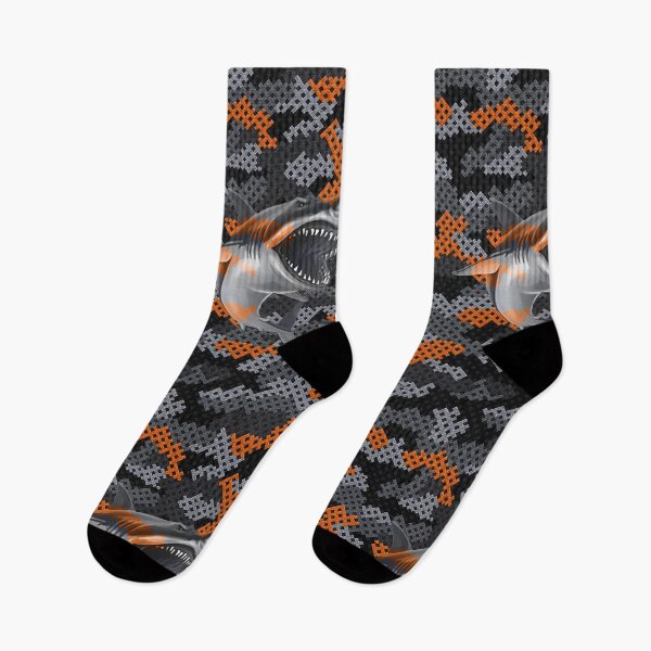 Item preview, Shark with Camouflage designed and sold by DERYA AKINCI.