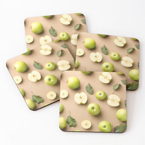 Item preview, fresh green apples designed and sold by GriseldaAngela Studio.