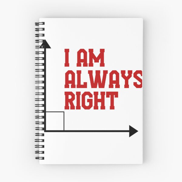 Item preview, I am always right pun designed and sold by anstore0.