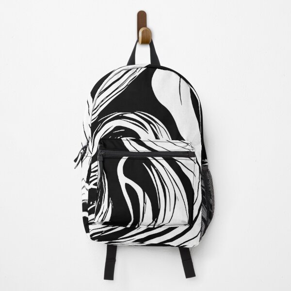 Item preview, Halloween Black and White Abstract Swirl Design designed and sold by HalloweenThings.