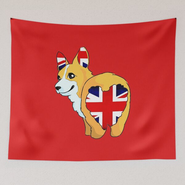 Item preview, Corgi Brit Flag Butt designed and sold by GasconyPassion.