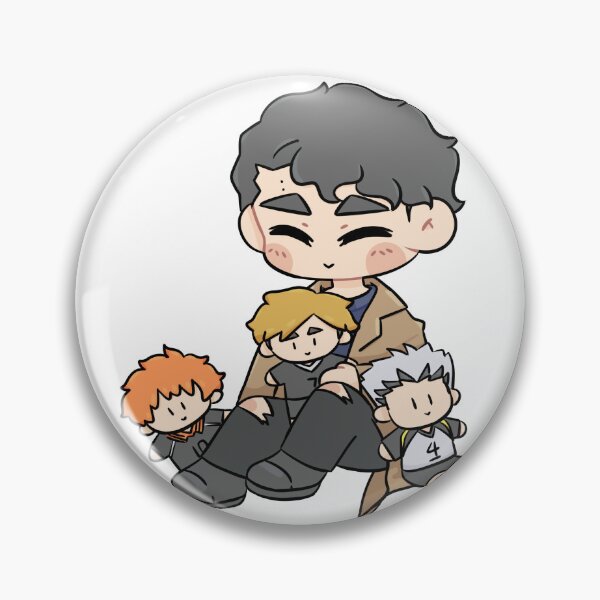Item preview, Sakusa Kiyoomi and smol MSBY designed and sold by hiraku-eri.