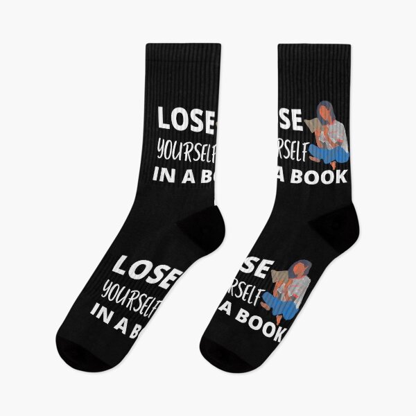 Item preview, lose yourself in a book gifts for book addicts ,lovers  designed and sold by seriesxanime.