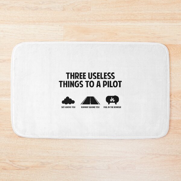 Item preview, Three useless things to a pilot funny shirt designed and sold by sudiptochy29.