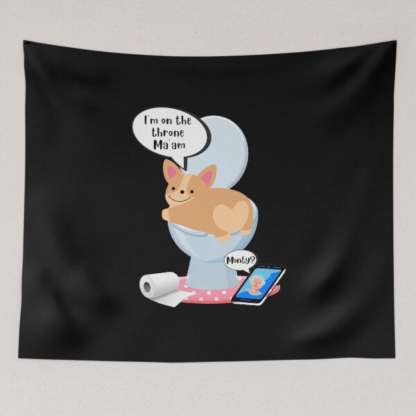 Item preview, Monty the Corgi designed and sold by GasconyPassion.