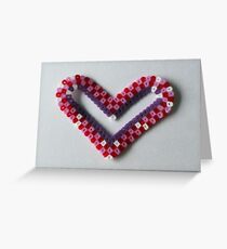 handmade heart Greeting Card