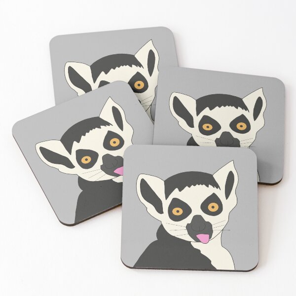 Item preview, Cheeky lemur  designed and sold by The Onboard  Artist.
