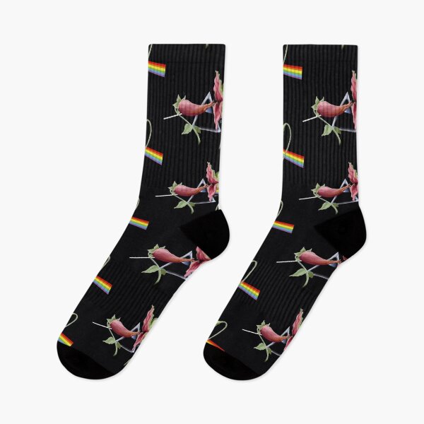 Item preview, Pink Floyd Flowers Illustration designed and sold by Jennifer Sepúlveda.