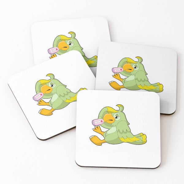 Item preview, Parrot with Clinical thermometer designed and sold by Snabdesign84.