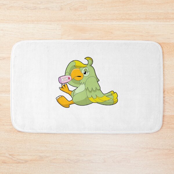 Item preview, Parrot with Clinical thermometer designed and sold by Snabdesign84.