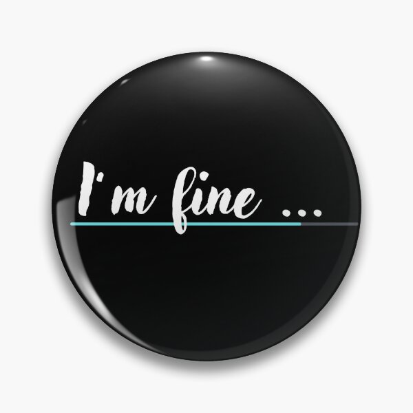 Aperçu de l'œuvre i'm fine... créée et vendue par Elghaziart.