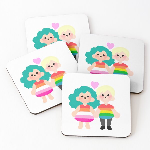 Item preview, HaruMichi Sailor Moon Sailor senshi outer senshi Haruka michiru sailor Uranus sailor Neptune  designed and sold by rainbowcorals.