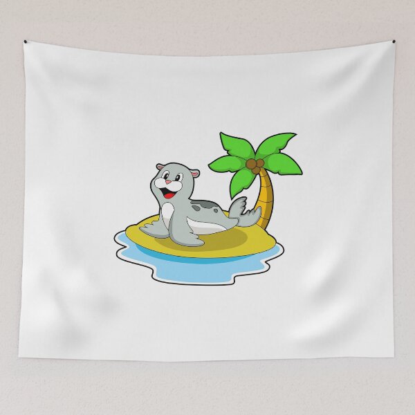 Item preview, Seal Beach Islet Summer designed and sold by Snabdesign84.