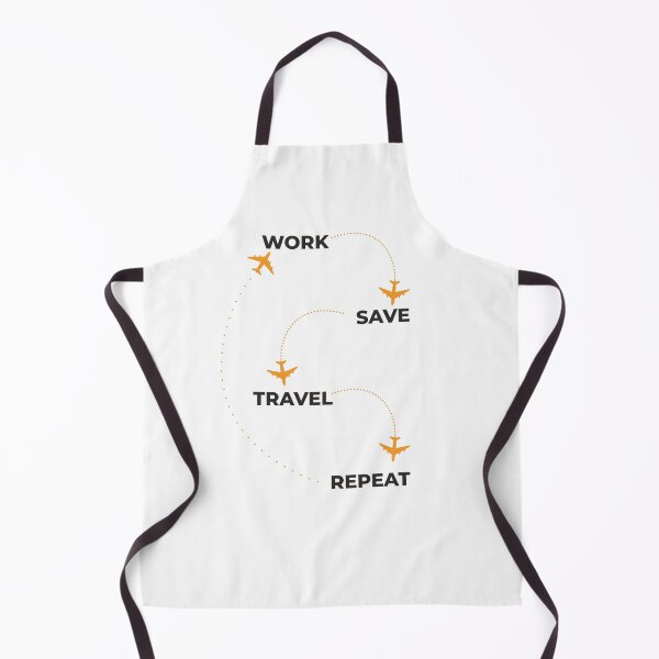 Item preview, Work Save Travel Repeat designed and sold by Wanc Designs.