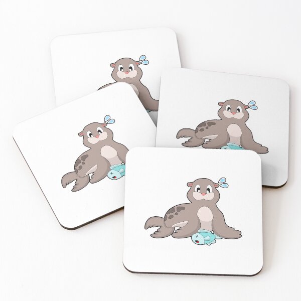 Item preview, Seal with Fish designed and sold by Snabdesign84.
