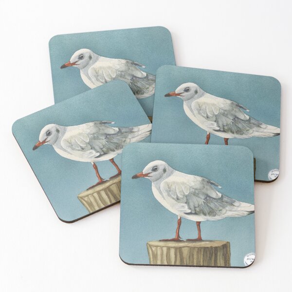 Item preview, Seagull waiting for lunch.  designed and sold by Clay Jackson.