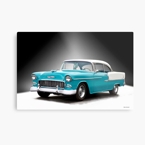 1955 Chevrolet Bel Air Hardtop Metal Print