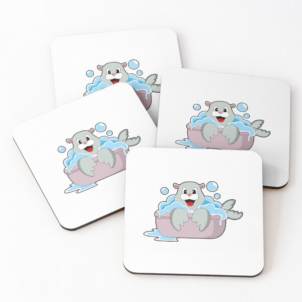 Item preview, Seal in Bathtub designed and sold by Snabdesign84.