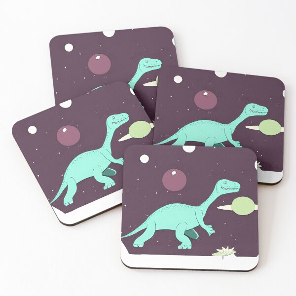 Item preview, Dinosaur in space designed and sold by Blazefoxar.
