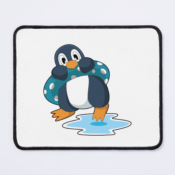 Item preview, Penguin with Lifebuoy designed and sold by Snabdesign84.