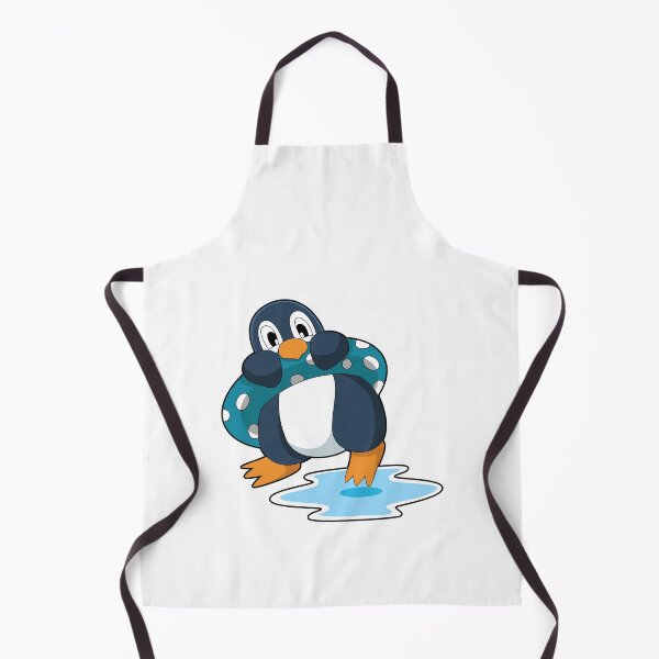 Item preview, Penguin with Lifebuoy designed and sold by Snabdesign84.