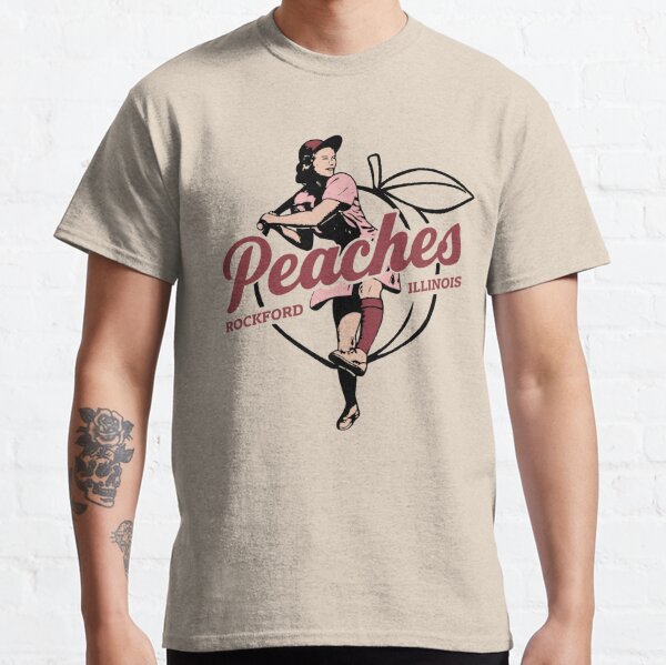 Rockford Peaches Baseball Sports Trending Unisex Shirt – Teepital