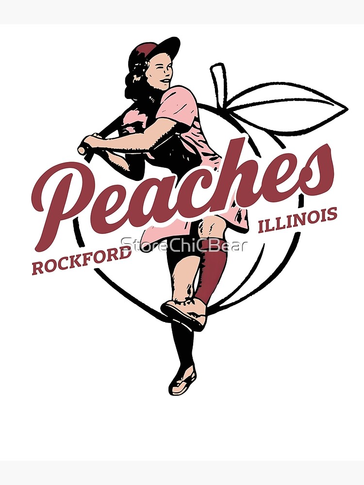 Rockford Red Peaches 1943 Funny 01 Poster for Sale by Rawwoff