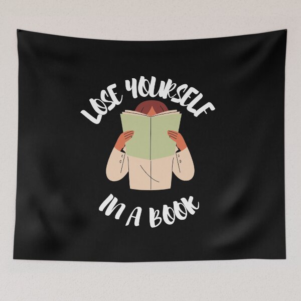 Item preview,  lose yourself in a book gifts for book addicts ,lovers  designed and sold by seriesxanime.