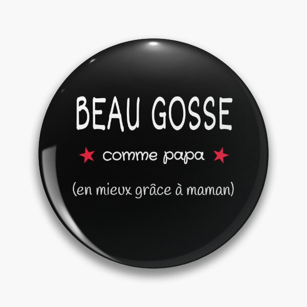 Item preview, Handsome like dad - baby child humor designed and sold by la-petite-folie.