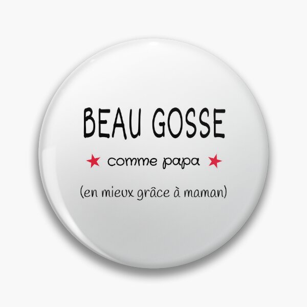 Item preview, Handsome like dad - baby child humor designed and sold by la-petite-folie.