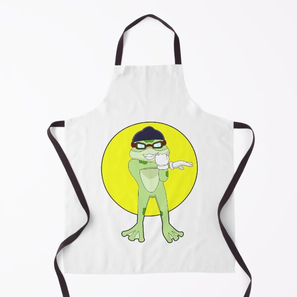 Item preview, Frog with Swimming goggles designed and sold by Snabdesign84.