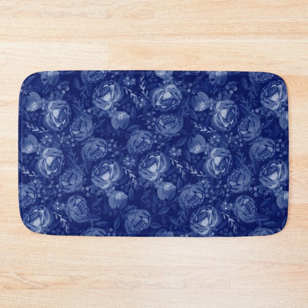 Item preview, Watercolor Blue Floral designed and sold by Lupita  Blu.