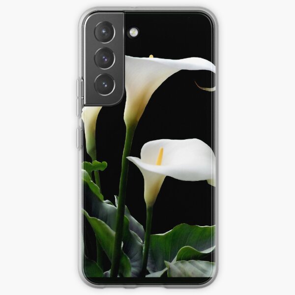 Fundas de móvil del tema Flores De Lirio De Cala | Redbubble