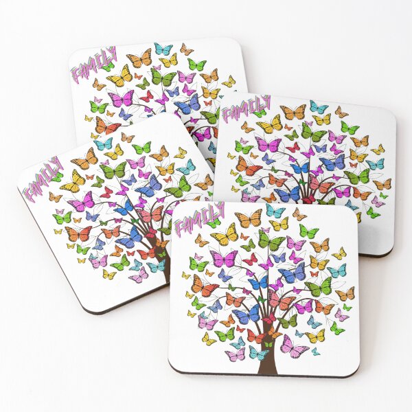 Item preview, Family Butterfly Tree designed and sold by TjsDesignsnMore.