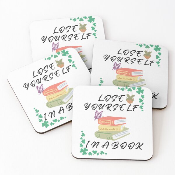 Item preview, lose yourself in a book gifts for book addicts ,lovers  designed and sold by seriesxanime.