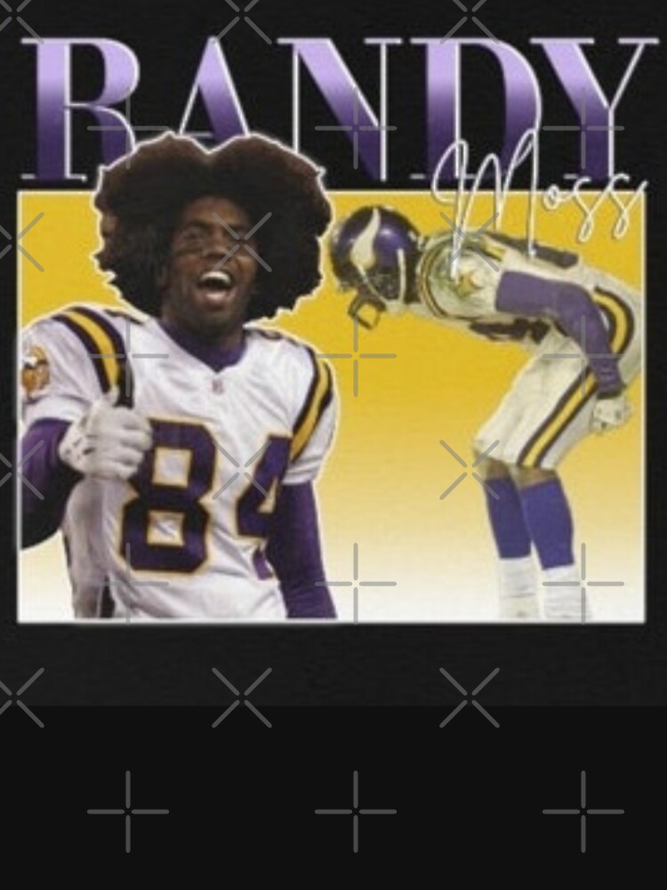 Vikings Randy Moss 84 Signature Design Poster for Sale by