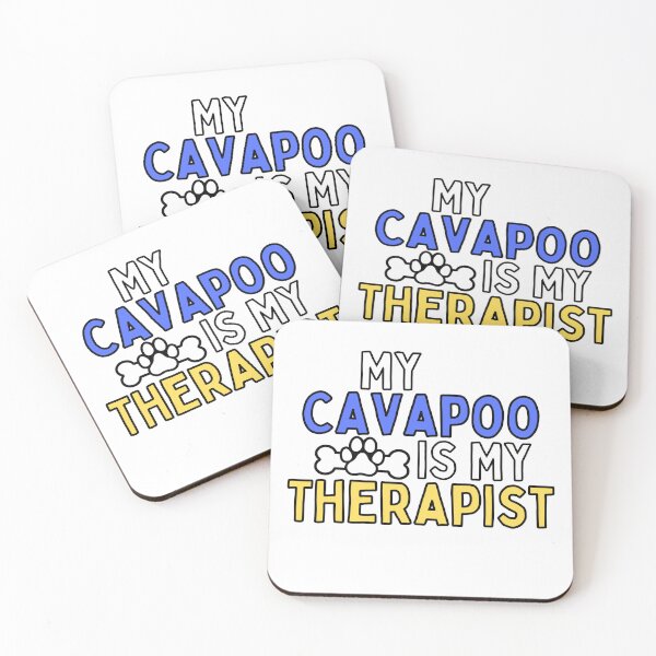 Item preview, My Cavapoo is my Therapist designed and sold by SherlocksStore.