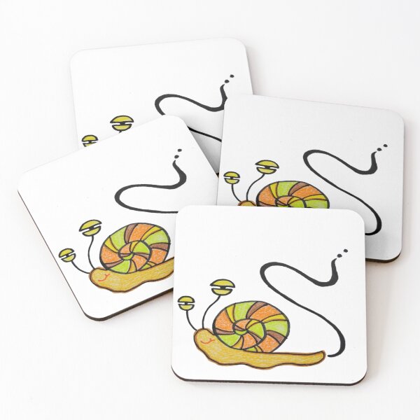 Item preview, Sly snail slinks past designed and sold by Kira and Keiko.