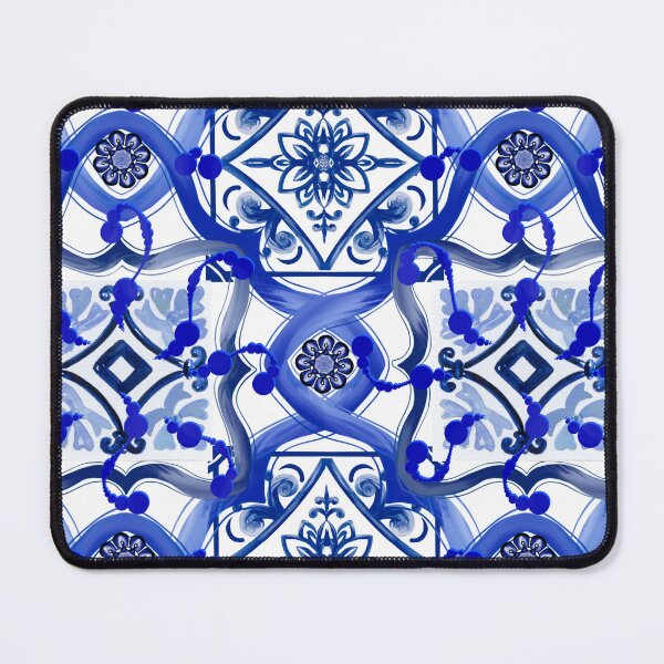 Item preview, Italian tiles,mediterranean,blue tiles designed and sold by MariaMarinova.