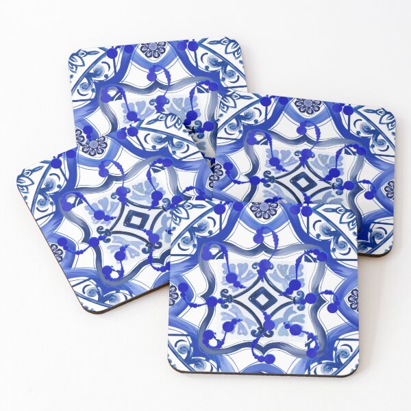 Item preview, Italian tiles,mediterranean,blue tiles  designed and sold by MariaMarinova.