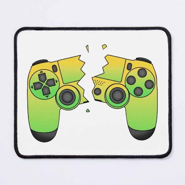 Item preview, Controller Rage - Yellow and Green designed and sold by Amy Farmer.