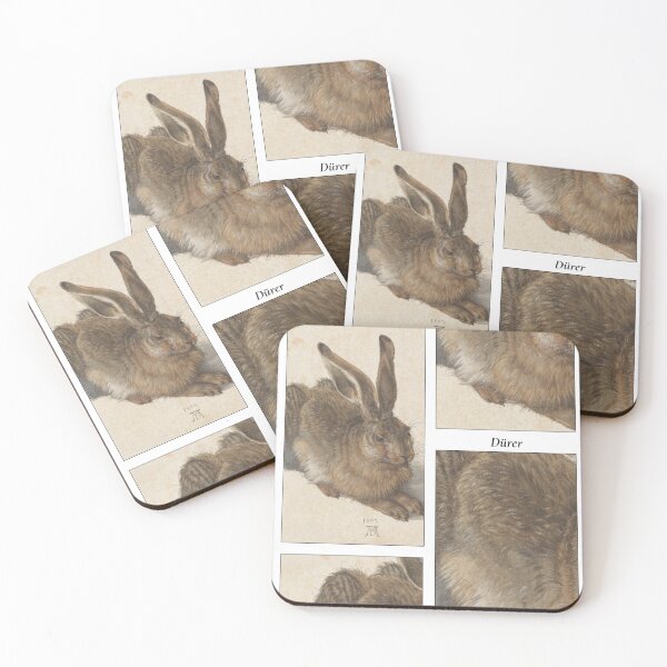 Item preview, Albrecht Dürer vintage painting young hare designed and sold by MalignWineArt.