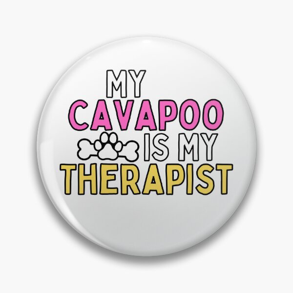 Item preview, My Cavapoo is my Therapist designed and sold by SherlocksStore.