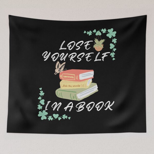 Item preview,  lose yourself in a book gifts for book addicts ,lovers  designed and sold by seriesxanime.